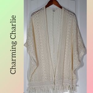 Charming Charlie Wrap/Snug LIKE NEW -MEDIUM